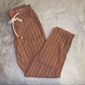 Anthropologie striped pants